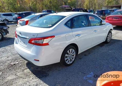 2015 Nissan Sentra Sv z USA, uszkodzony, nr VIN 3N1AB7AP5FL696078